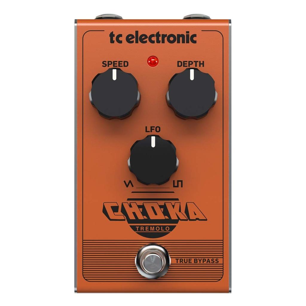 TC Electronic Choka Tremolo Analog Guitar Pedal