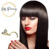 KODY PIERCING 14K Gold Piercing Tri-Petal Flower Nose Screw - Quality Piercing