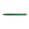 Pilot Super Grip-G Green Ballpoint Pen 1mm Medium Retractable