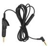 Replacement O Extension Cable with Microphone and Volume Control for QC15 Headphones