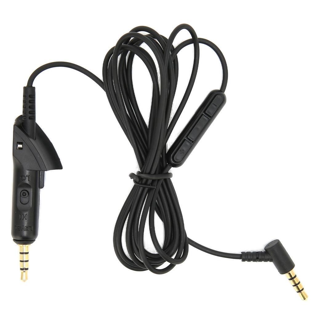 Replacement O Extension Cable with Microphone and Volume Control for QC15 Headphones