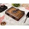Celtic Stone Vintage Leather Journal Gifts for Men and Women