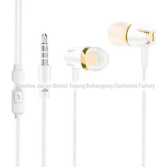 Высококачественные проводные наушники-вкладыши с микрофоном и мощными басами для игр и караоке