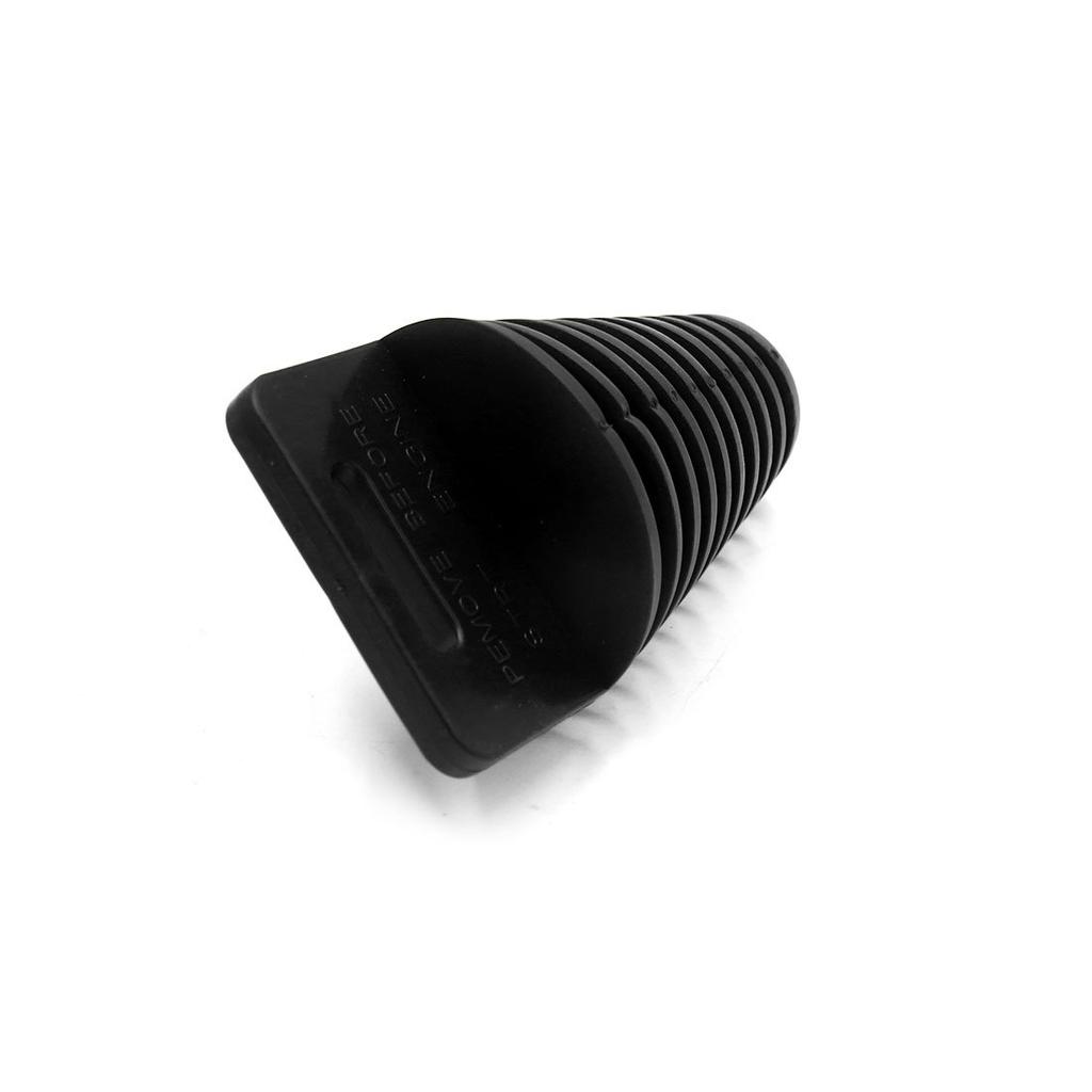 uxcell Exhaust Plug Rubber Black Siren Plug Muffler Plug Exhaust