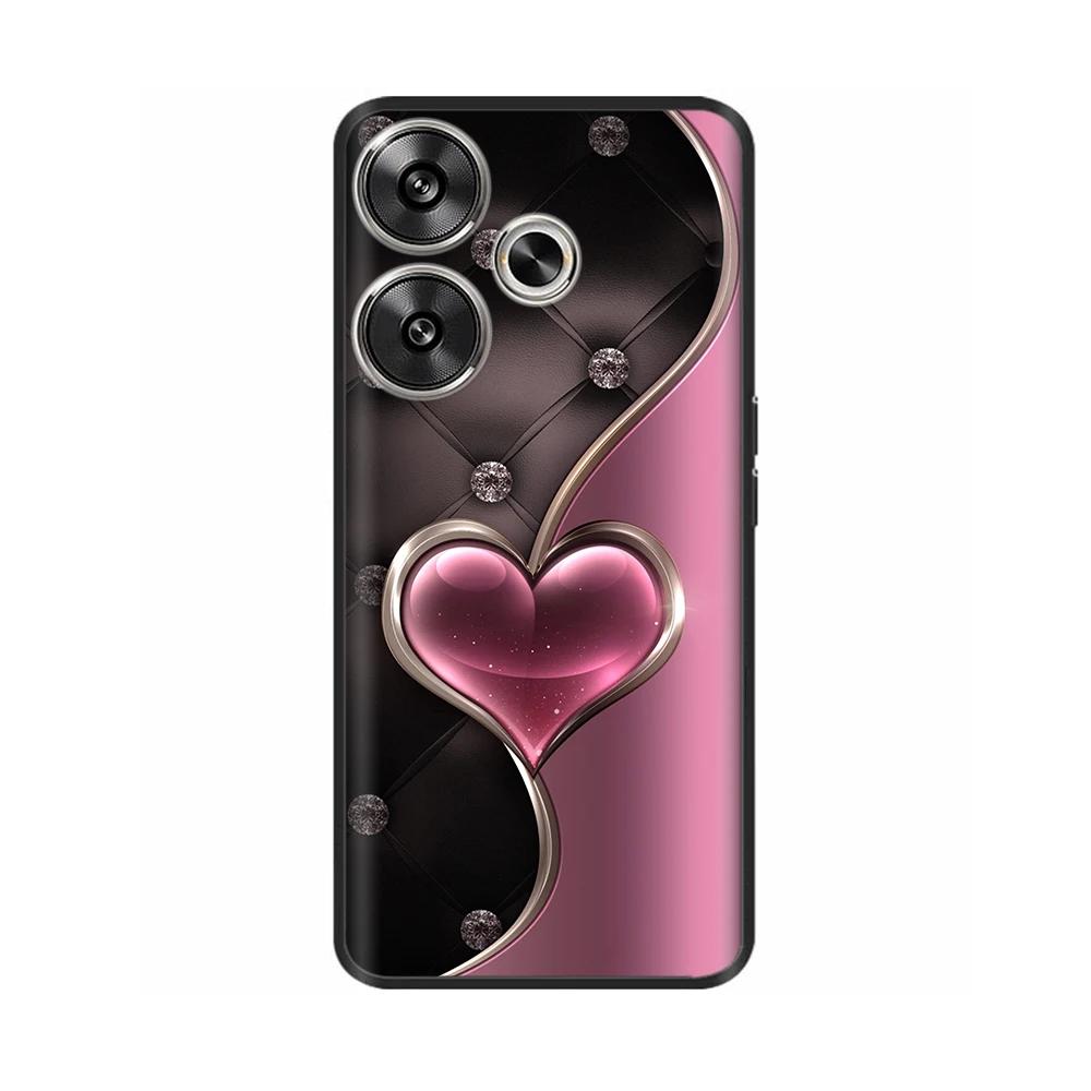 Shockproof Cover For Poco F6 Pro Case Animals Soft Silicone Bumper Cover For Xiaomi Poco F 6 PocoF6 Cases Funda Protective Shell