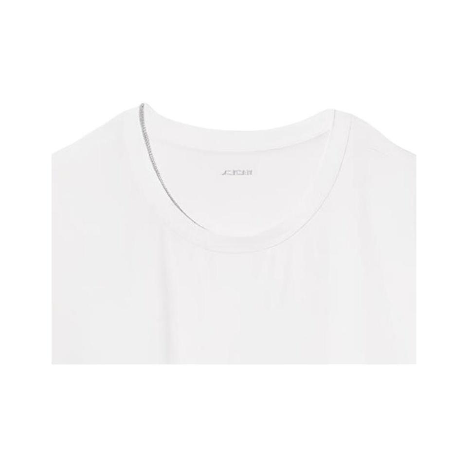 Uniqlo Мужская футболка с коротким рукавом и круглым вырезом, однотонная, серия Airism Mesh, топ 464303-00