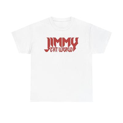 Графическая футболка Jimmy Eat World Винтажный Рок Мерч Унисекс Тяжелый Хлопок