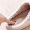 Радужные осенние и зимние мужские и женские парные хлопковые тапочки для дома в помещении милые толстые с рисунком нескользящие