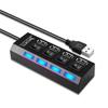 Высокоскоростной USB 2.0 хаб-разветвитель для ноутбука, настольного компьютера, мыши, клавиатуры и U-диска
