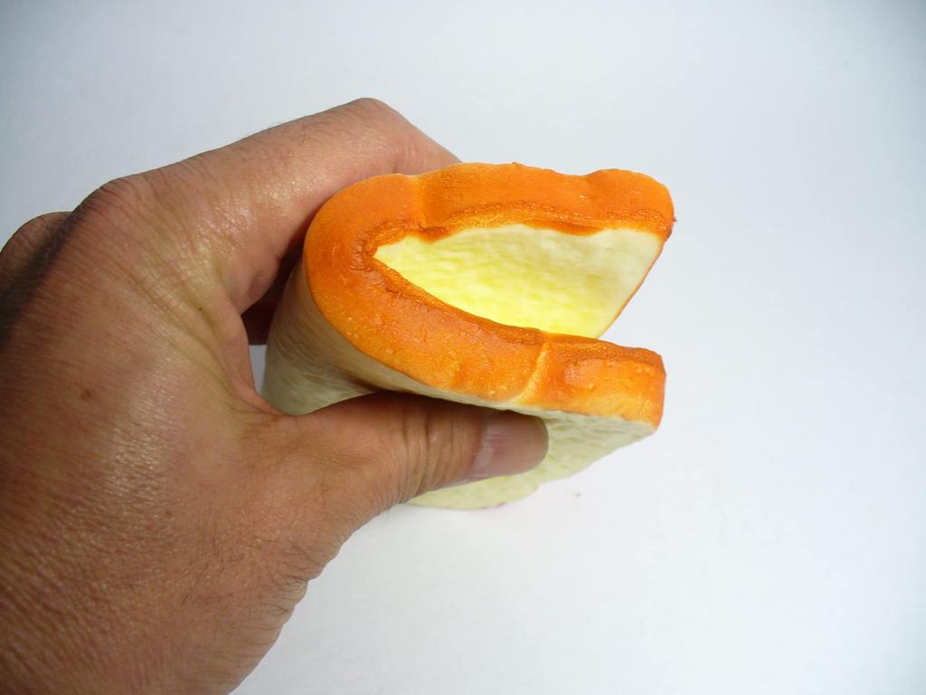 Яркий и София пушистый хлеб образец еды масло ароматный запах хлеб сладости модель конфеты игрушка образец дисплей игровой домик набор из 5 штук 14 см xx (белый