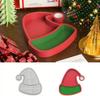 1Pc Christmas Resin Molds Silicone for Epoxy Resin Santa Hat Storage Container Resin Mold for Clay Plaster Gypsum Cement Molds