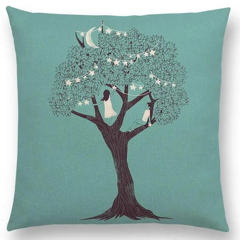 Latest Magical World Unknown Loch Ness  Colorful Pure Curiosity Cushion Cover Sofa Throw Pillow Case Big Octopus Zombie