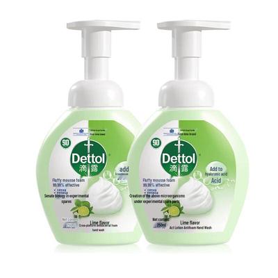 Dettol Пена для мытья рук с ароматом лайма (2x250мл)