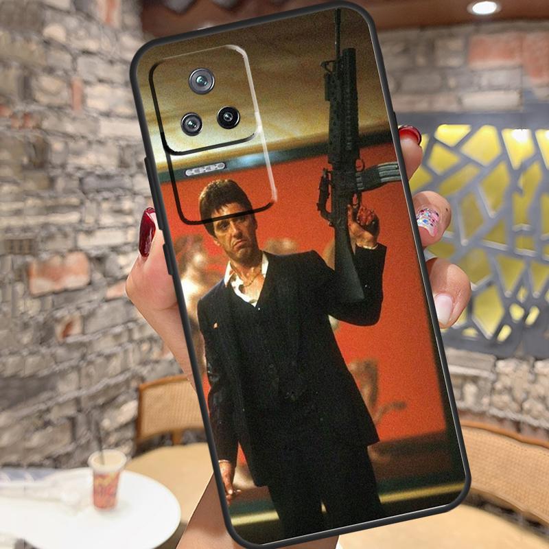 Чехол Scarface Tony Montana для Xiaomi 14 Ultra 15 13 11T 12T 13T 14T Pro POCO X3 X5 X6 X7 Pro M6 F5 F6 Pro
