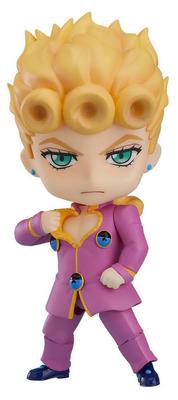 Nendoroid TV Аниме "JoJo's Bizarre Adventure": «Золотой ветер» Джорно Джованна Масштабный ABS и ПВХ Окрашенная Полностью Подвижная Фигурка Переиздание ME12991