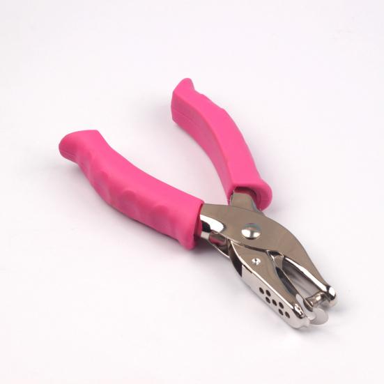 Яркие цвета, дырокол на одно отверстие с эргономичной силиконовой ручкой, компактный дырокол для бумаги для детей и взрослых