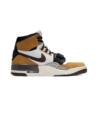 Air Jordan Legacy 312 Новичок года Белый Коричневый Пшеничный AV3922-102