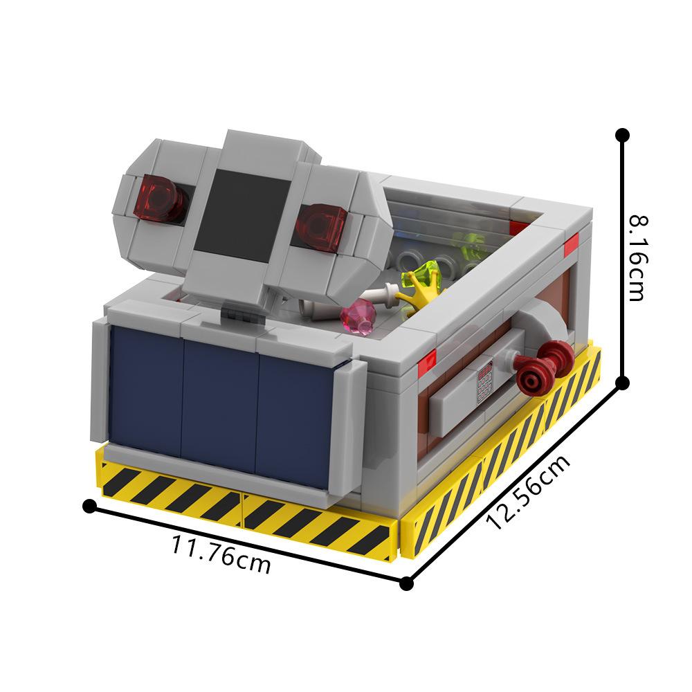 Repo Строительные Блоки Игрушки REPO Blocks Набор Хоррор Голова Человек Утка Неизвестный Худой Человек Галстук-Бабочка Строительные Фигурки Блоки для Мальчиков Подарки
