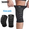 Aolikes 1Pair Knee Elbow Pads, Thick Sponge Collisioned Kneepads For Work, Basketball Wrestling Football Volleyball Cycling