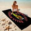 Gang Motorcycle enthusiasts Hells Angels Motorcycle Club beach towel outdoor camping vacation swimming beach towel outdoor absorbent bath towel Y3