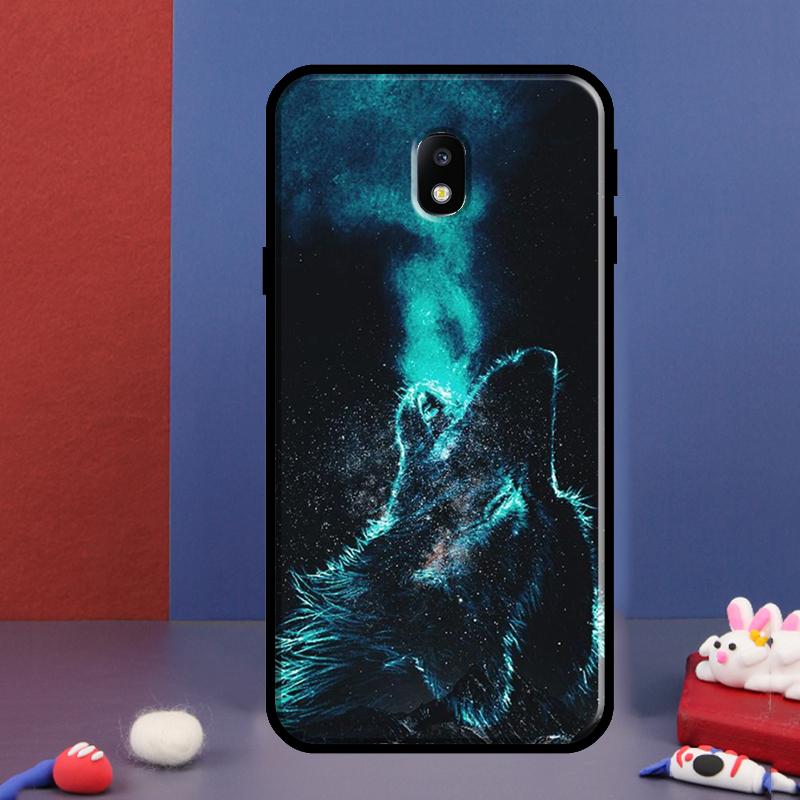 Милый чехол с галактическим волком для Samsung J4 J6 Plus J8 A6 A7 A8 A9 2018 J7 J5 J3 2017 A3 A5 J1 2016 Чехол для телефона