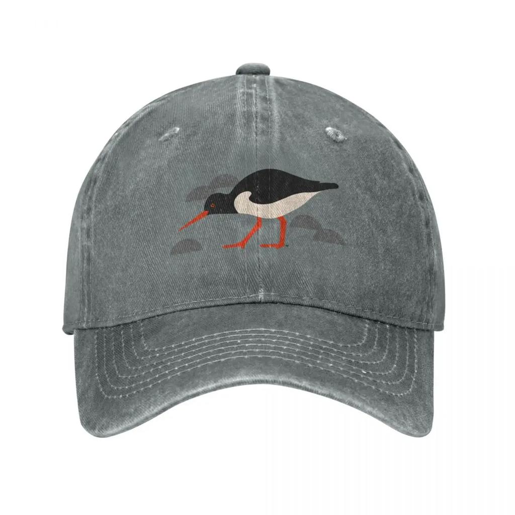 Oystercatcher Baseball Cap Sports Cap Mountaineering golf hat genuine Horse Hat Elegant Womens Hats Unisexs