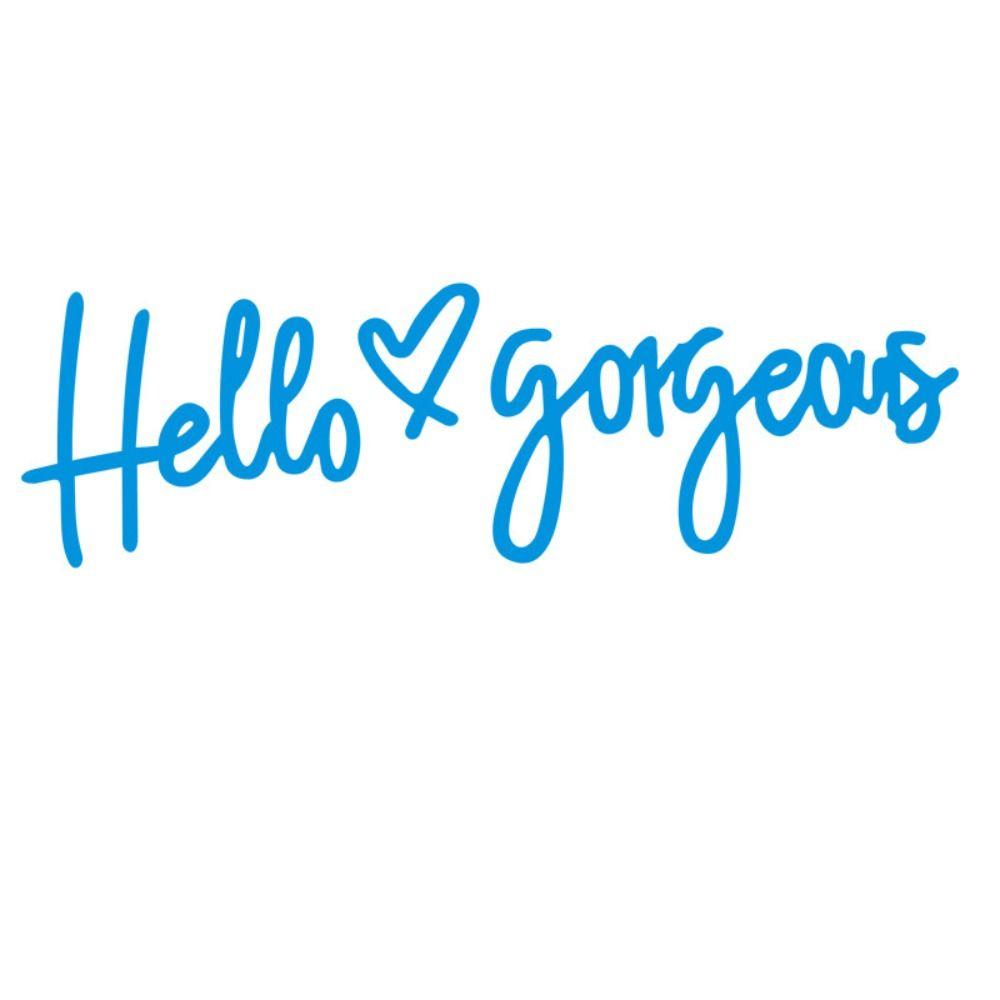 Hello Gorgeous Hello Gorgeous Car Sticker Hello Gorgeous Decals  Theme Styling Decorative