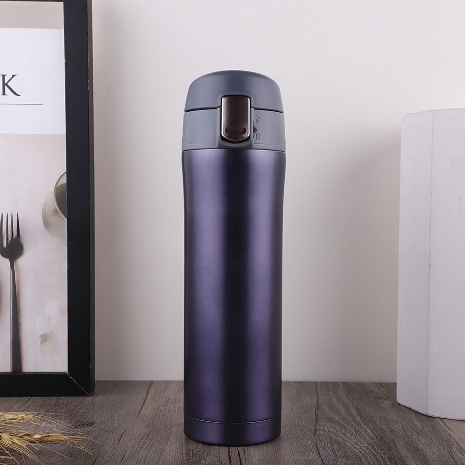 Кружка из нержавеющей стали 304, чашка для воды с замком, кружка с фотографией