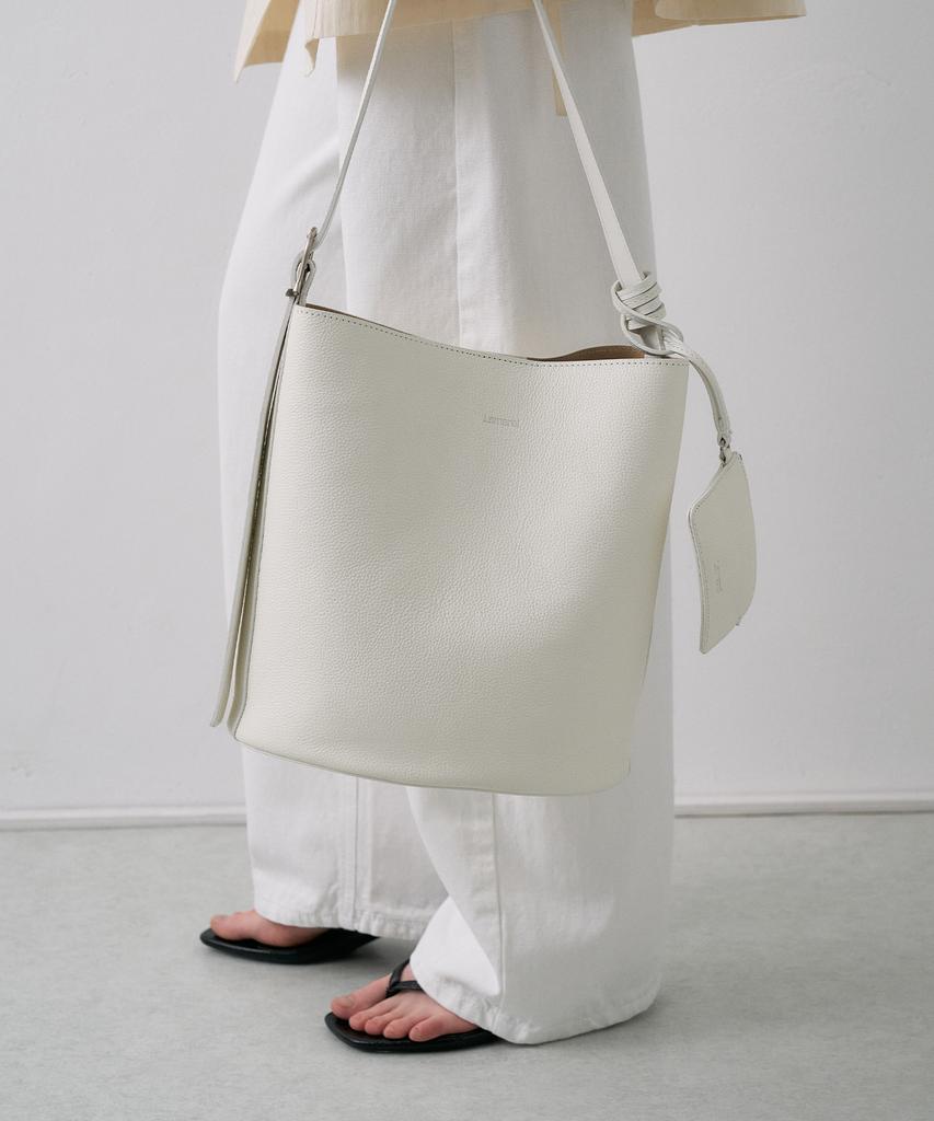Lamerei Italian Leather Bucket Bag[Lmbespba904]-2Color