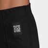 adidas FW22 однотонные повседневные брюки с нашивкой QR-кода, женские плавки, черные HB1451