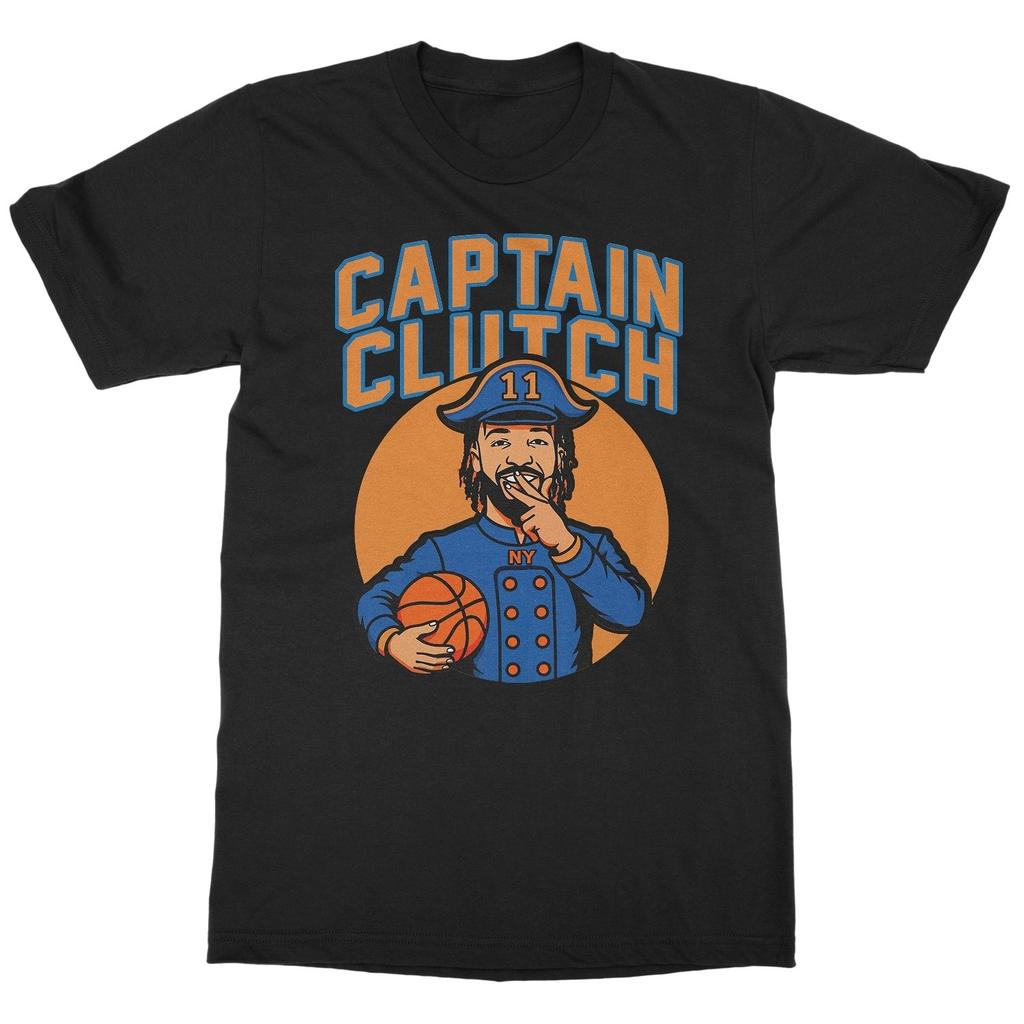 Jalen Brunson Captain Clutch 11 Basketball Graphic Tee