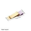 Multifunctional Metal Wallet with Leather Journal and Pen Clip Notebook