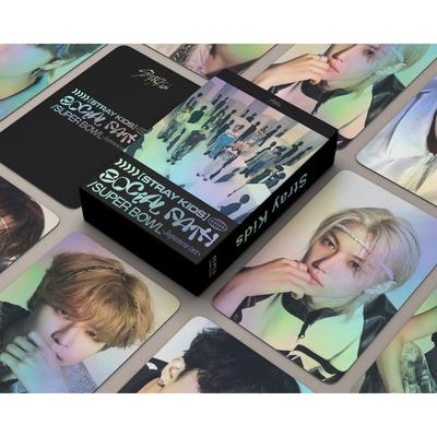 Stray Kids Поки Фотокарточки 1 коробка (55 карт) 16 типов