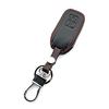 SNZ Suzuki Key Cover Leather Leather Key Case Smart Key SUZUKI Wagon R Swift Jimny Hustler Crosby (Black 2)