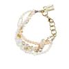 LAYERMOOD [PEARL&DRAPE]Three pearl crystal BR