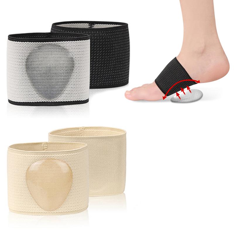 1Pair Flat Foot Correction Cushioning Plantar Fasciitis Pain Relief Foot Pads