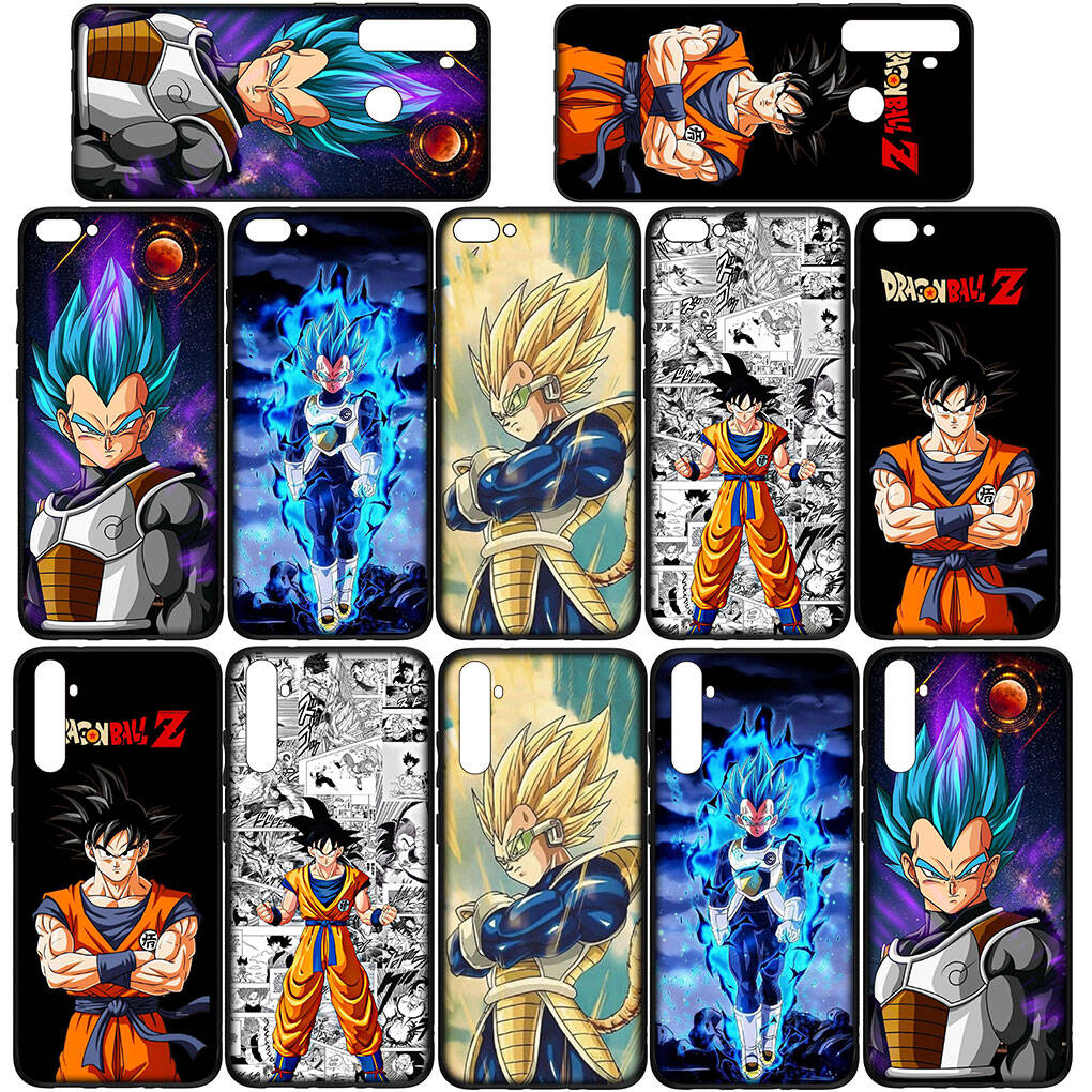 Phone Case for iPhone 17 15 16 Plus Redmi Note 14 12 11 13 Pro Max Huawei P30 P20 Lite OPPO A60 A40 A80 A54 Son Gokus Funda Dragon Vegeta Ball Cover