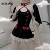 Cute Lolita Maid Costumes French Maids Dress Woman Amine Cosplay Costume Waitress Student Party Stage Halloween Sexy Lingerie
