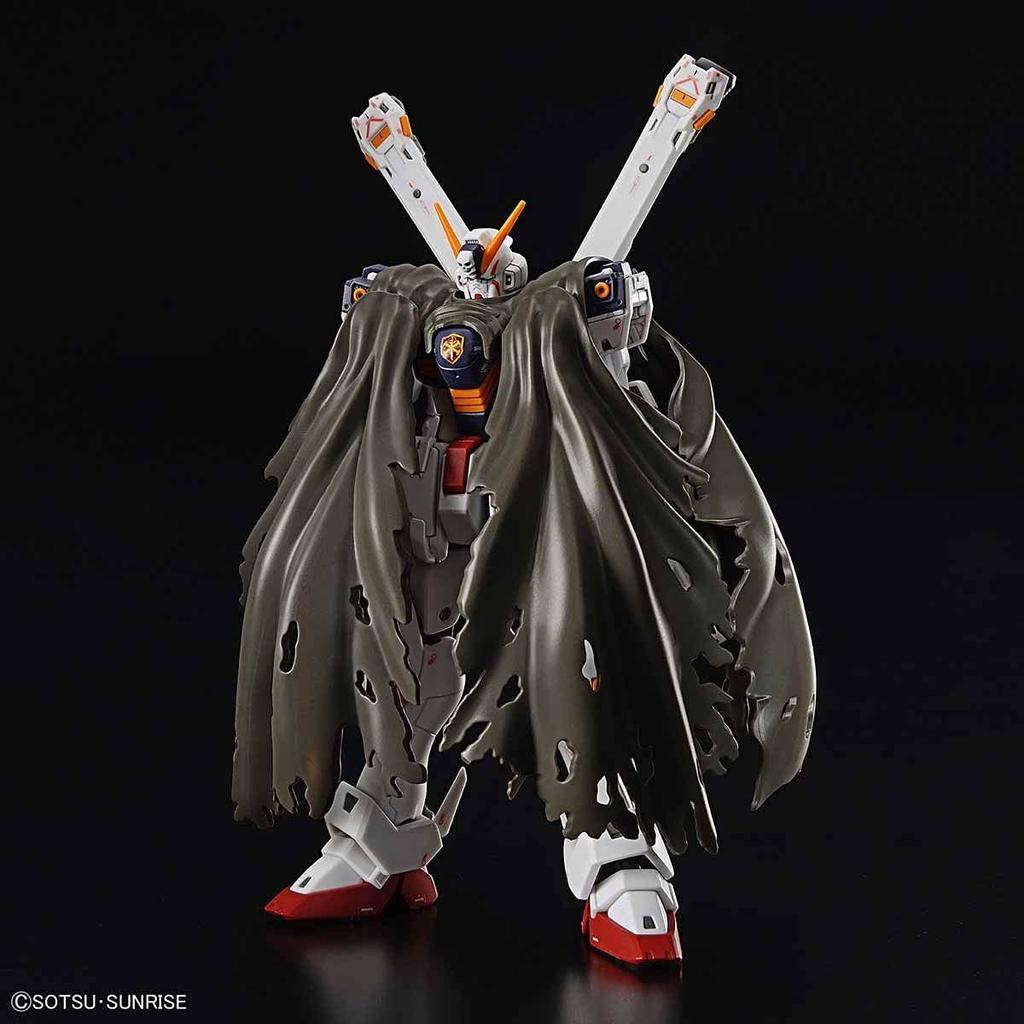 Пластиковая модель BANDAI SPIRITS RG Mobile Suit Crossbone Gundam X1 в масштабе 1/144 с цветовой кодировкой