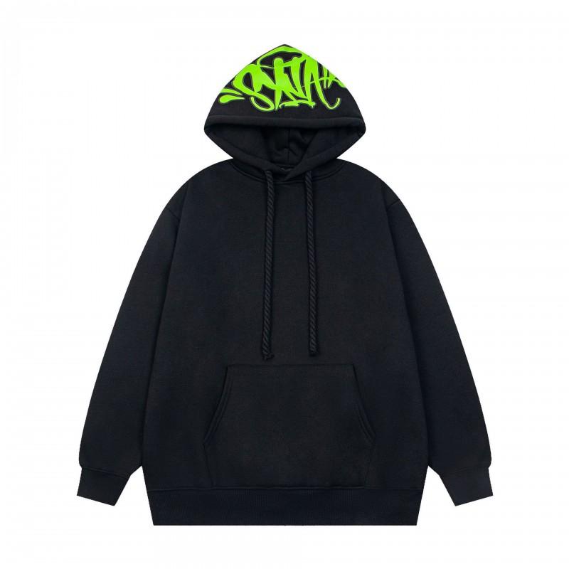Set di Felpa e Pantaloni della Tuta Hip Hop Streetwear SynaWord di Alta Qualità Uomo Donna