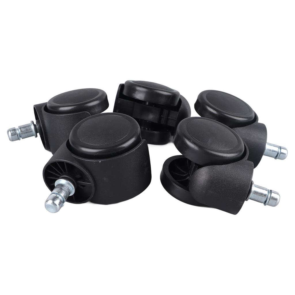 5 шт. набор колес для офисного кресла пластиковые универсальные сменные колеса для домашней мебели кухни