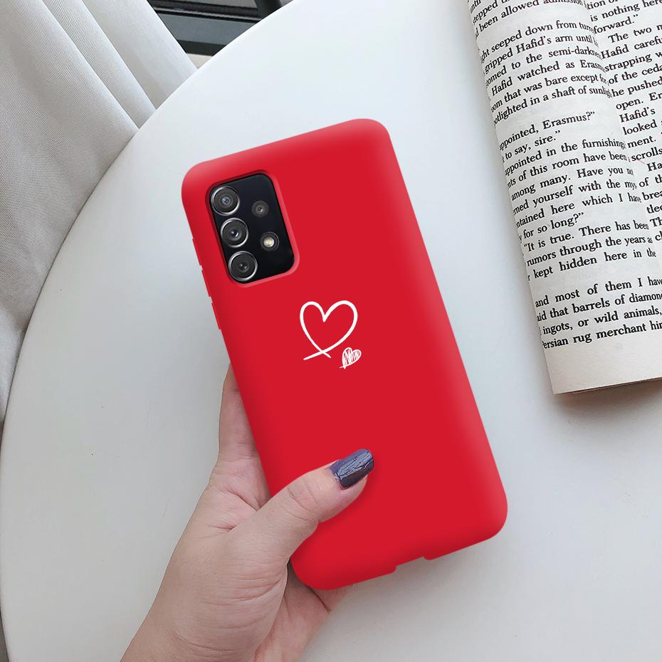 For Samsung A52 Case Silicon Soft Cute Back Cover Bumper Funda For Samsung Galaxy A52 5G GalaxyA52 A 52 2021 SM-A526B Case Coque