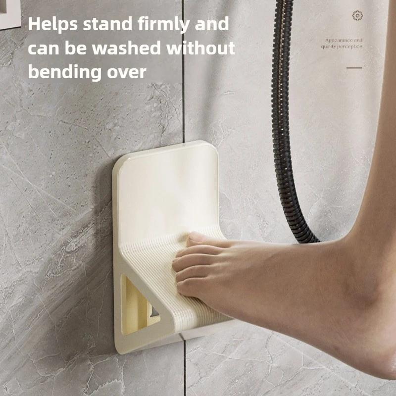 Бесперфорационная ванная комната, Легко размещаемая подставка для ног, Инструменты для мытья тела и Аксессуары для ванны для массажа ног