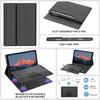 Планшет Samsung S9 FE Plus 12,4" с сенсорной клавиатурой с RGB-подсветкой и кожаным защитным чехлом
