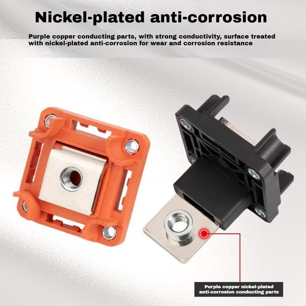 300A Energy Storage Terminal High Current Power Battery Connector Quick Insertion New Energy High Current Power Supply Connector