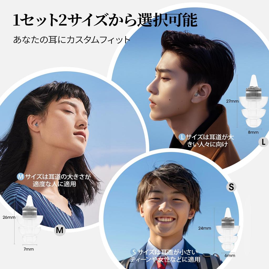 Quietide Ear Airplane Ear Ear Air Pressure Air Pressure Ear Adjustable Prevention of Hearing Ear Mobile Case Strap Japanese Instruction Manual For