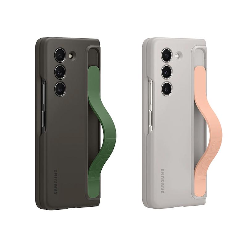 Samsung Оригинальный чехол с ремешком для Samsung Galaxy Z Fold5 Z Fold 5, задняя крышка с подставкой
