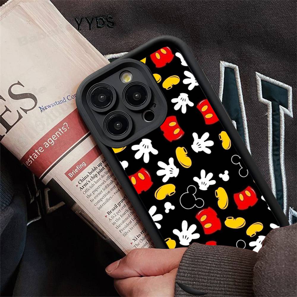 M-Минни M-Микки Для iPhone 17 16 15 14 13 12 11 Pro Max Plus Чехлы для телефона