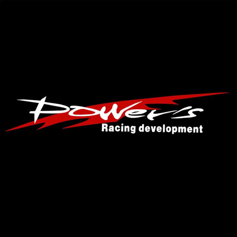Power's Racing Development Спортивные наклейки для автомобилей Автоспорт Светоотражающая наклейка Наклейки Power's Racing аксессуары для транспортных средств