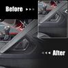ACROPIX Накладка на центральный подлокотник консоли для Chevrolet Camaro C7 (2014-2020 гг.), Пластиковая внутренняя панель, рисунок под карбон, индивидуальная посадка, 2 штуки